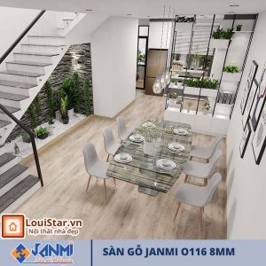 Sàn gỗ Janmi O116 8mm